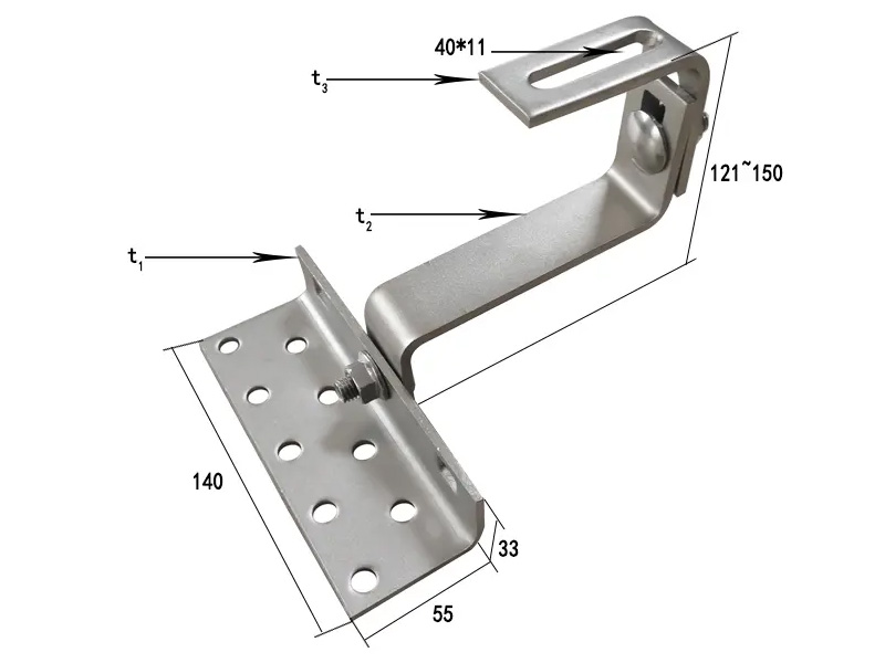 Stainless Steel  Tile Roof Hook